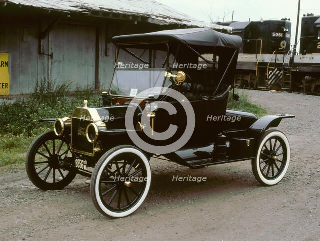 1914 Ford Model T. Artist: Unknown.
