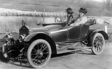 1914 Singer 12hp tourer. Creator: Unknown