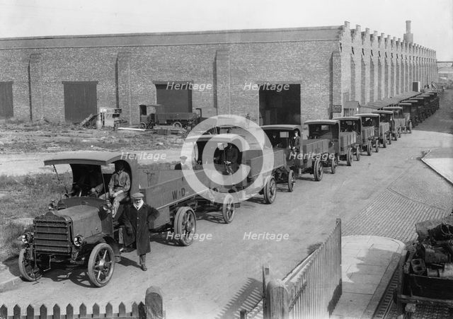 1915 Daimler B types for War Office. Creator: Unknown.
