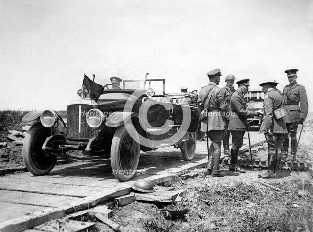 1916 Vauxhall D type staff car. Creator: Unknown.
