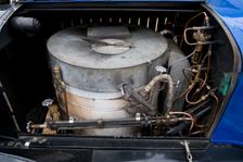 1916 Stanley steam car engine. Creator: Unknown