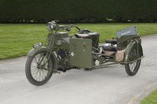 1917 Vickers Clyno Combination