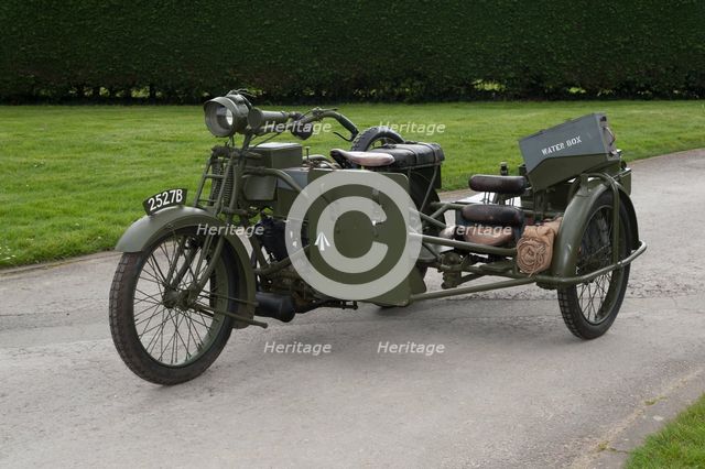 1917 Vickers Clyno Combination Artist: Unknown.