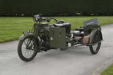 1917 Vickers Clyno Combination