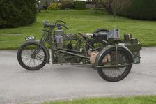 1917 Vickers Clyno Combination