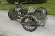 1917 Vickers Clyno Combination