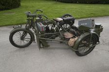 1917 Vickers Clyno Combination