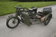 1917 Vickers Clyno Combination