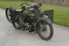 1917 Vickers Clyno Combination