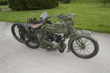 1917 Vickers Clyno Combination