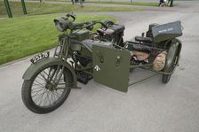 1917 Vickers Clyno Combination