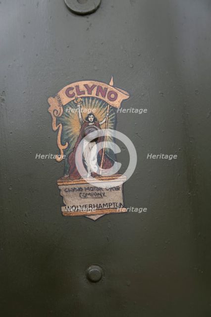 1917 Vickers Clyno Combination logo Artist: Unknown.