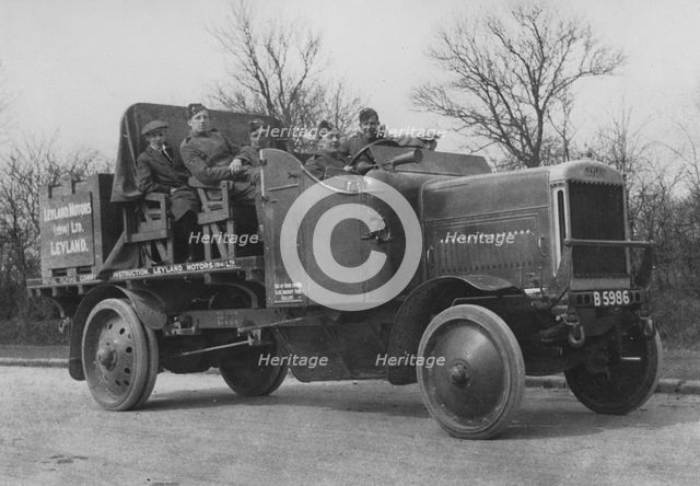 1917 Leyland RAF type 3 ton. Creator: Unknown.