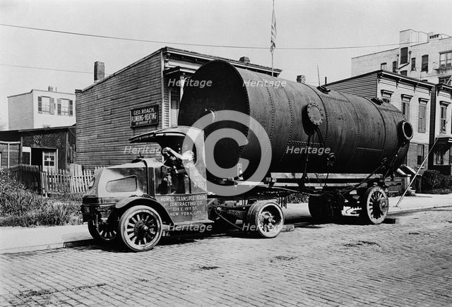 1917 Mack Bulldog Model AC, in New York. Creator: Unknown.