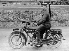 1918 500cc BSA WD motorcycle, (c1918?)