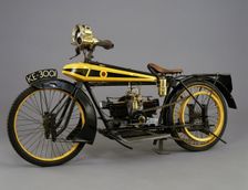 1920 Wooler motorcycle. Creator: Unknown