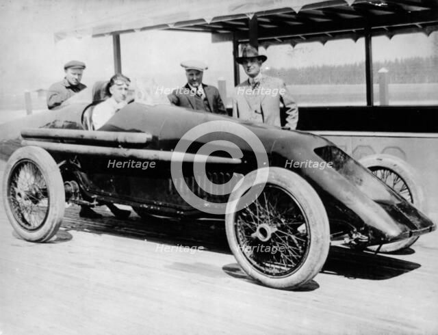 1920 Duesenberg record car, driven by Jimmy Murphy, (c1920?). Artist: Unknown