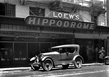 1920 Jackson outside Loew's Hippodrome theatre. Creator: Unknown