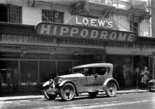 1920 Jackson outside Loew's Hippodrome theatre. Creator: Unknown