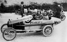 1920 Peugeot Bebe at Brooklands. Creator: Unknown