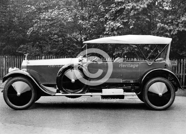 1920 Rolls-Royce 40/50 Silver Ghost with coachwork by Grosvenor. Creator: Unknown.