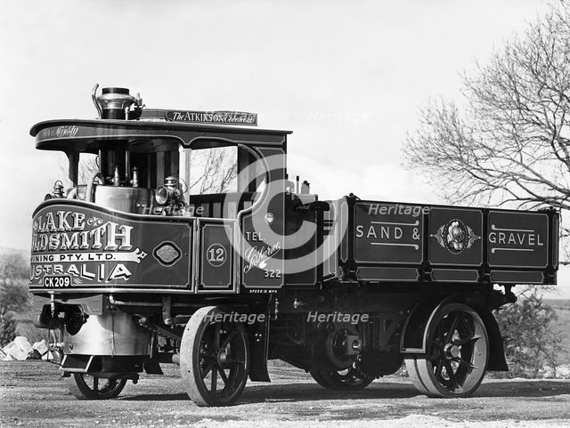 1920's Atkinson Steam Wagon Artist: Unknown.