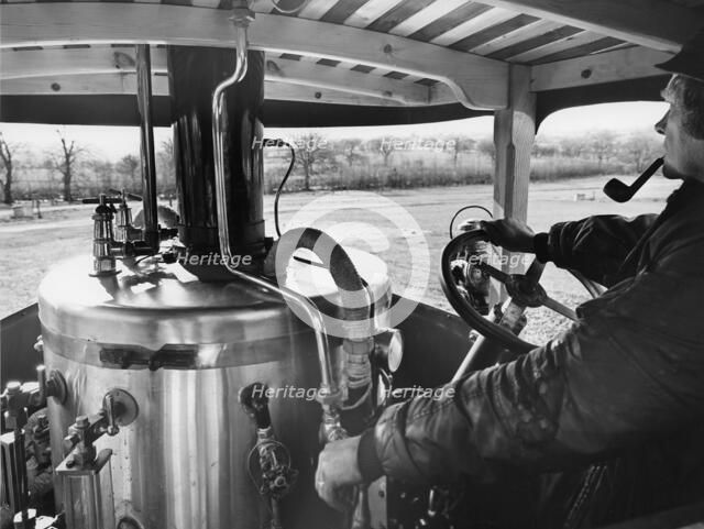 1920's Atkinson Steam Wagon Artist: Unknown.