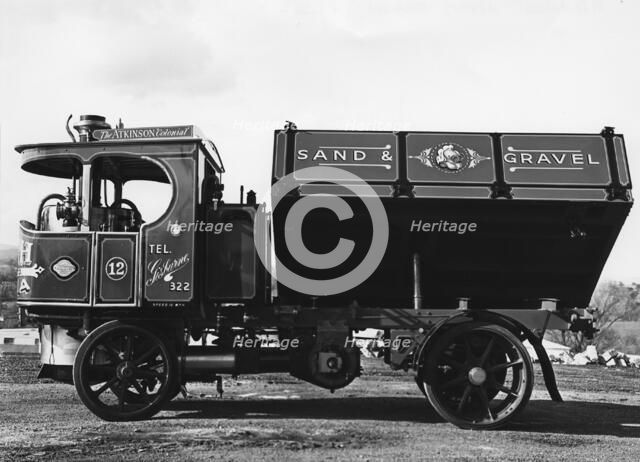 1920's Atkinson Steam Wagon Artist: Unknown.