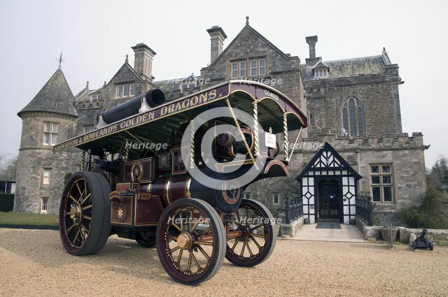 1921 Burrell Earl Beatty Showman'sTraction engine Artist: Unknown.