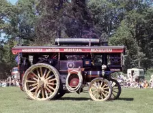 1921 Burrell Traction Engine at Beaulieu steam engine rally in late 1960's. Creator: Unknown