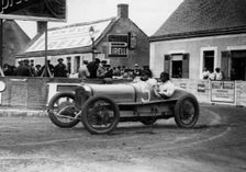 1921 Le Mans, Rene Thomas in Sunbeam. Creator: Unknown