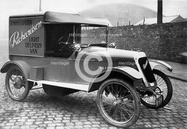1921 Richardson light delivery van. Creator: Unknown.