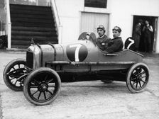 1921 Singer 10 at Brooklands, Surrey, c1921