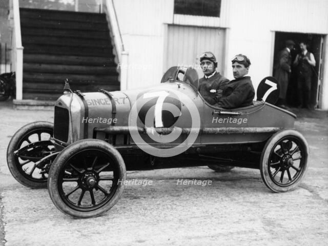 1921 Singer 10 at Brooklands, Surrey, c1921. Artist: Unknown
