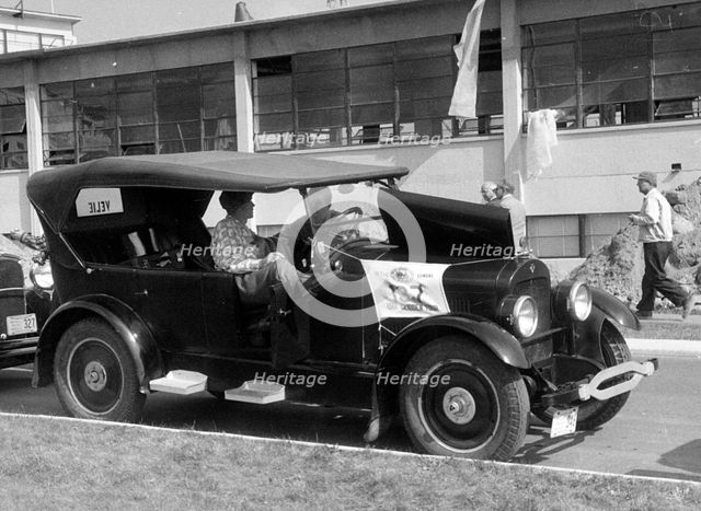 1922 Velie tourer on the 1961 Glidden Tour rally. Creator: Unknown.