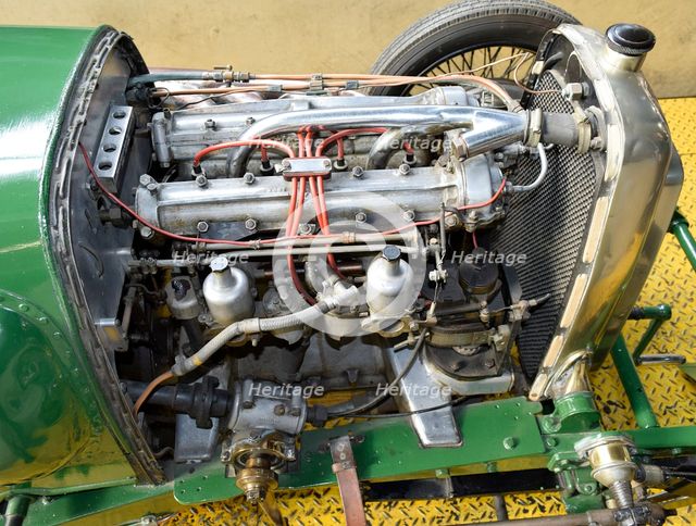 1922 Aston Martin 1.5 Strasbourg engine, as driven by Clive Gallop in 1922 French Grand Prix. Creator: Unknown.