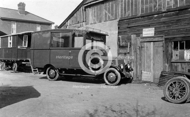 1922 Armstrong Siddeley 18hp camper conversion by Hutchings. Creator: Unknown.