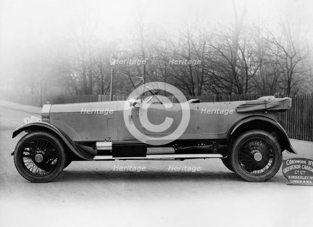 1922 Rolls-Royce 40/50 Silver Ghost with Grosvenor coachwork. Creator: Unknown.