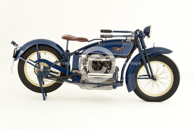 1923 Ace motorcycle Artist: Unknown.