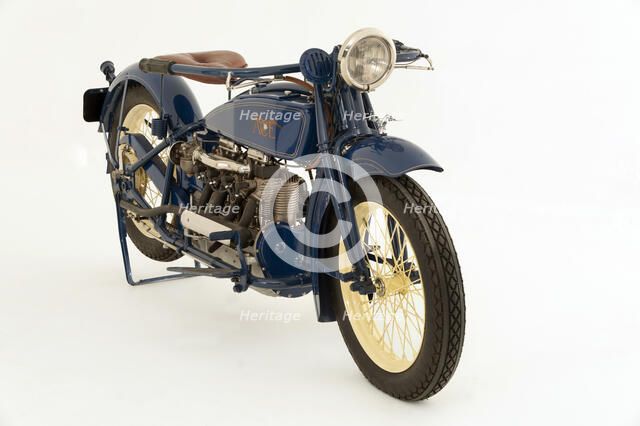 1923 Ace motorcycle Artist: Unknown.