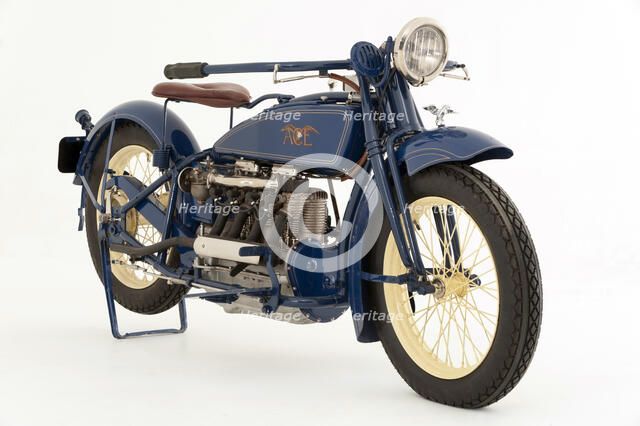 1923 Ace motorcycle Artist: Unknown.