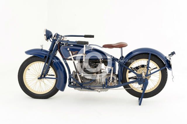 1923 Ace motorcycle Artist: Unknown.