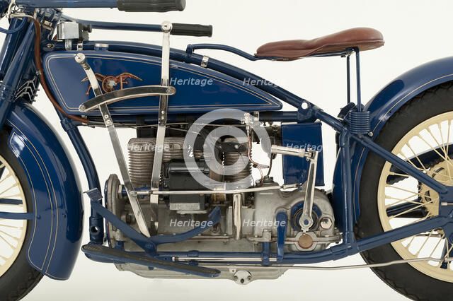 1923 Ace motorcycle Artist: Unknown.