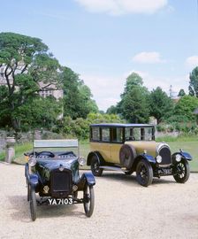 1923 Austin seven and 1924 Bean