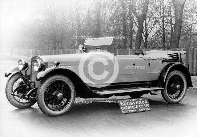 1923 Delage with Grosvenor body. Creator: Unknown.
