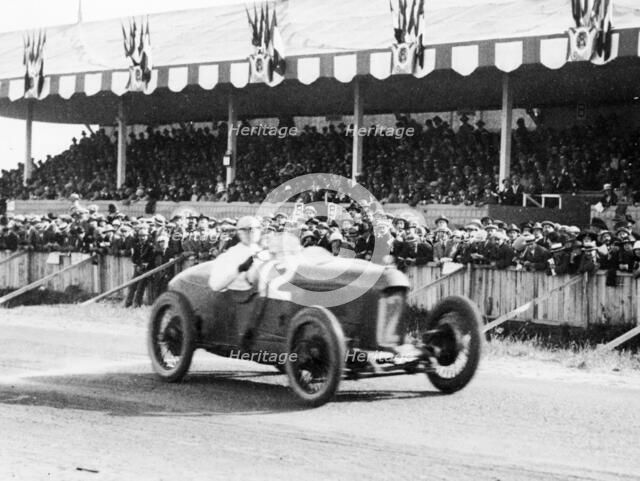 1923 French Grand Prix, Henry Segrave in Sunbeam Artist: Unknown.