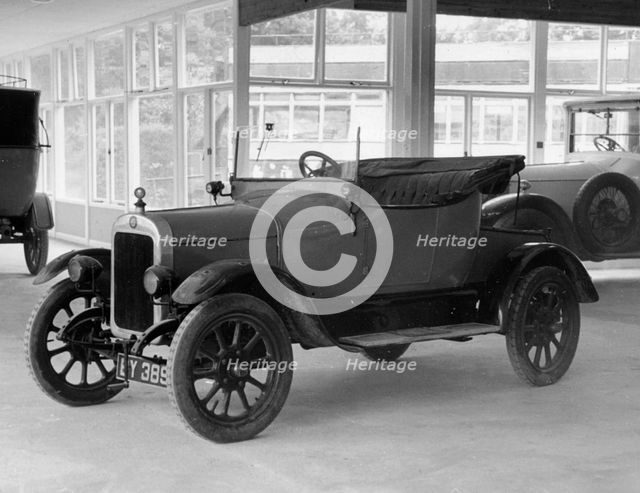 1923 Hillman 10.5 hp 2 seater tourer in Montagu Motor Museum. Creator: Unknown.