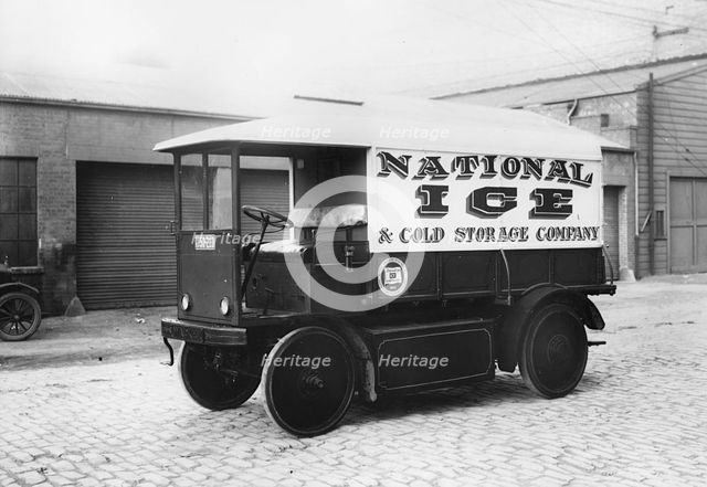 1924 Walker electric van. Creator: Unknown.