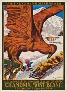 1924 Winter Olympics, Chamonix, 1924. Creator: Matisse, Auguste (1866-1931)