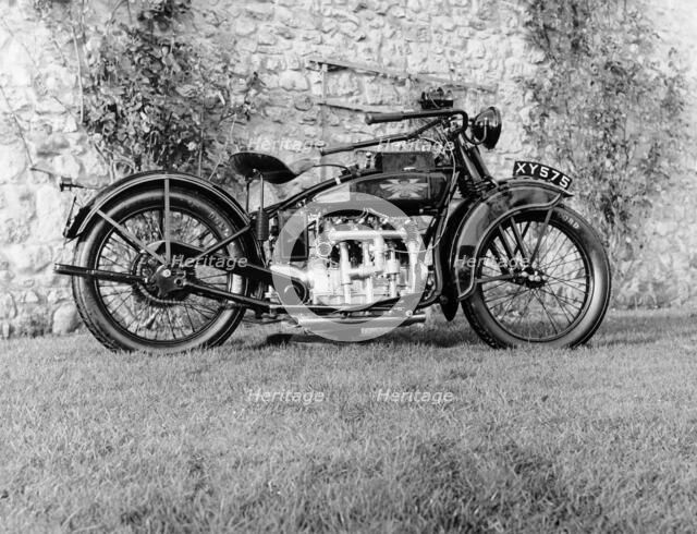 1924 Henderson motobike. Artist: Unknown